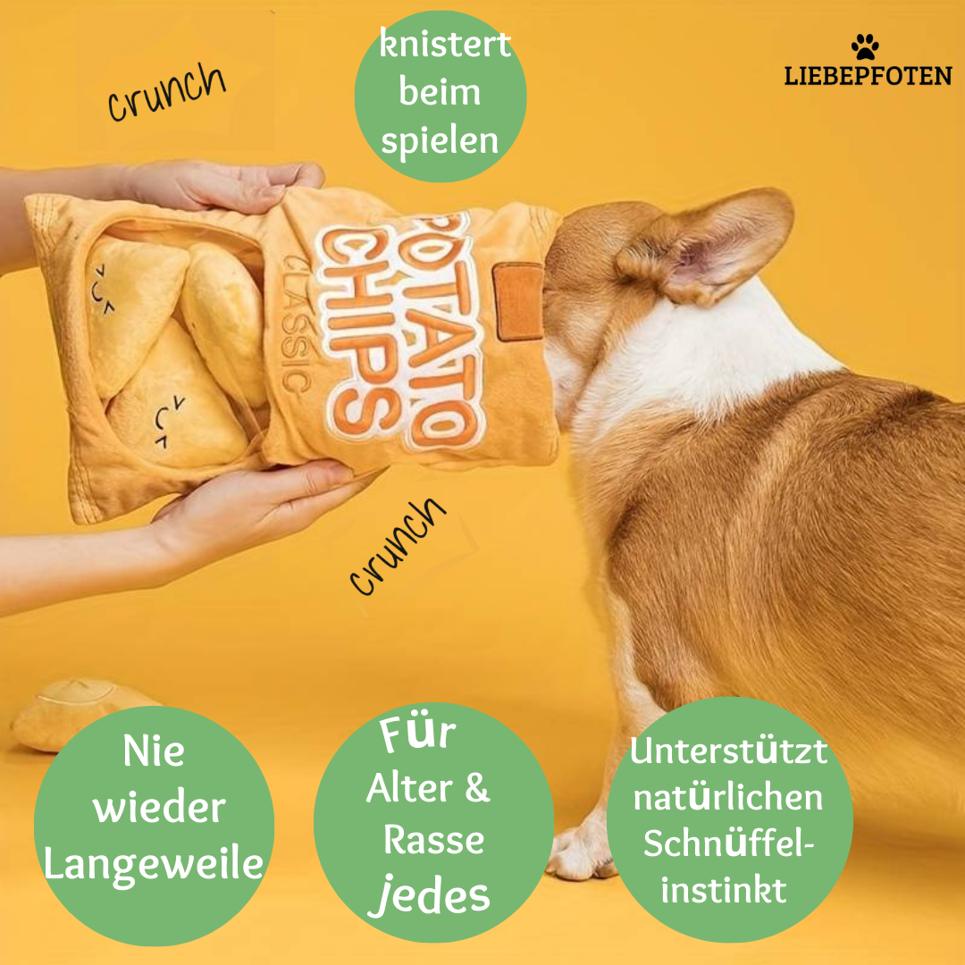 Liebepfoten DogChips - Knistern, Schnüffeln, Belohnen: Der Spielspaß, den Hunde lieben!