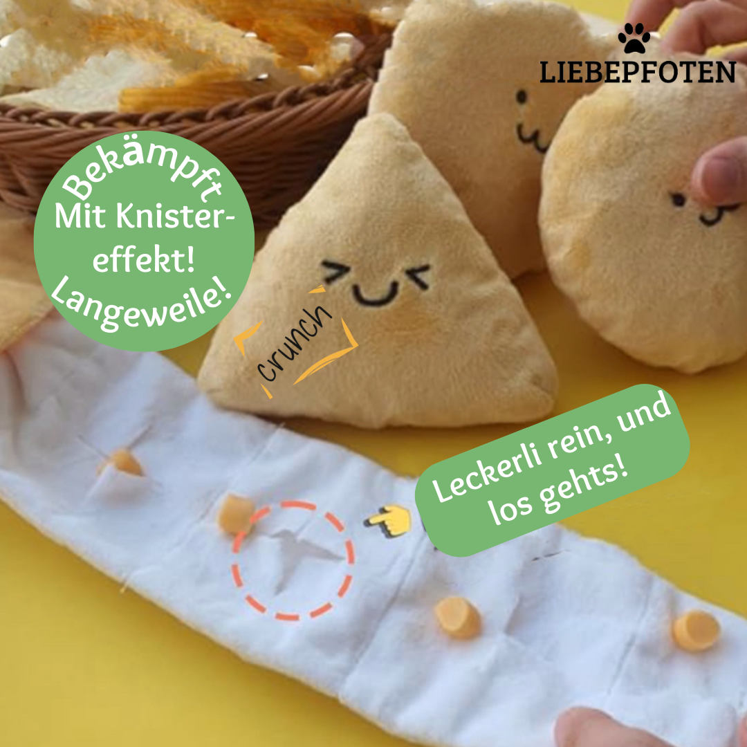 Liebepfoten DogChips - Knistern, Schnüffeln, Belohnen: Der Spielspaß, den Hunde lieben!